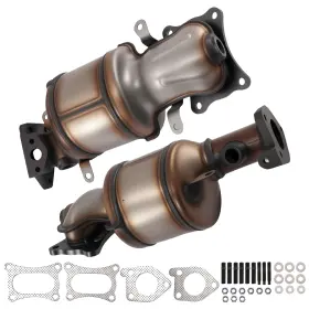 Hrc3q5 Maxpeedingrods 2pcs Catalytic Converters For Honda Accord 3.5l 2008-2012 Odyssey 2008-2010