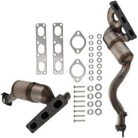 Jey3av Maxpeedingrods Catalytic Converter For Bmw X5 01-06 2.5l/3.0l 525i 2.5l / 350i 3.0l 2001-2003
