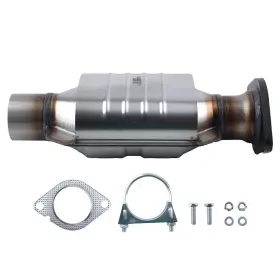 Pniec2 Maxpeedingrods Rear Catalytic Converter For Saturn Aura L4 2.4l 2008-2009 V6 3.5l 2008 Epa