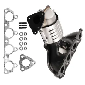 Maxpeedingrods Qrgp86 Catalytic Converter Kit For Honda Civic Cx Dx Lx 1.6l 1996-2000 Epa &obd-ii