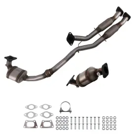 Maxpeedingrods Vdowp6 Direct Fit Catalytic Converter Kit For Cadillac Srx 3.6l 2012-2016 400cpsi