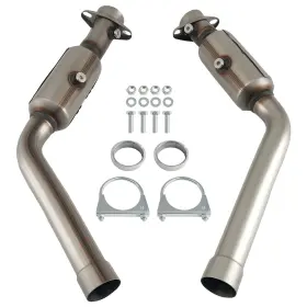 Yev51z Maxpeedingrods Front Rh And Lh Catalytic Converter For Ford Mustang 3.7l 2011 2012 2013 2014