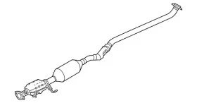 Peds-40-600 Mazda Genuine Converter And Pipe