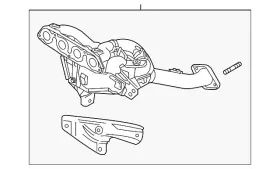 Py98-20-50x Mazda Genuine Mnfd With Converter