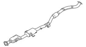 Mazda Pyh6-20-55xb Genuine Catalytic Converter