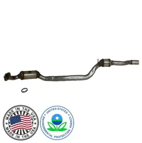 192451 Medallion Front Drivers Engine Pipe Catalytic Converters Fits Mercedes-benz Slk350 05-06