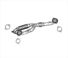 129815 Medallion Auto Parts Front Engine Y Flex Pipe With Gaskets Ref# 53494 For Kia Sedona 3.5l 2002-2005