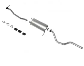 183594 Medallion Auto Parts Muffler Exhaust System For 1995-1997 Kia Sportage 4dr Sohc