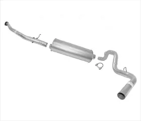 183850 Medallion Auto Parts Muffler Exhaust System For 99-06 Chevrolet Silverado 5.3l Only 143.5 Inch Wheel Base