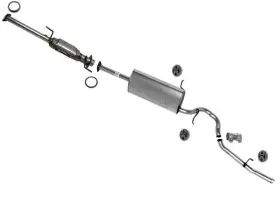 184012 Medallion Auto Parts For 96-98 Tracker 4 Door Muffler Exhaust System Catalytic Converter Made In Usa