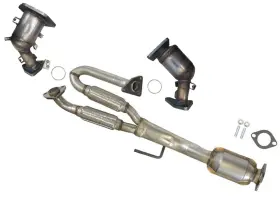 230469 Medallion Auto Parts For Nissan Maxima 2009-2022 Front And Rear Lower Flex Pipe Catalytic Converter