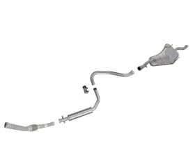 Se2.0l Medallion Auto Parts 25205 Flex Pipe Resonator And Muffler Forsaab 9-3 9 3 Base Turbo 00-03