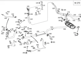 000-905-78-09 Mercedes-benz Genuine Pressure Sensor