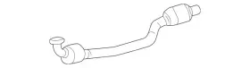 230-490-36-19 Mercedes-benz Genuine Exhaust Pipe