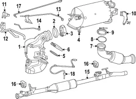 9074900701 Mercedes-benz Genuine Emission Filter