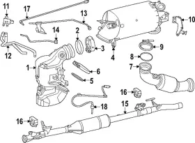 9074902902 Mercedes-benz Genuine Diesel Particulate Filter