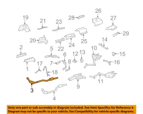 Mercedes Oem 2214903620 08-11 S550 Exhaust Components-converter Pipe