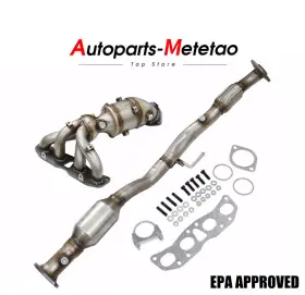16593 Metetao Both Catalytic Converter Front And Rear For 2007-2013 Nissan Altima 2.5l With Gasket