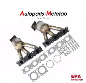 5h62-56 Metetao 5h62-57 Fit For 2007-2014 Volvo Xc90 3.2l Both Manifold Catalytic Converter