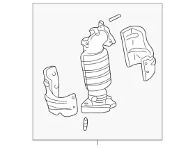 Mr968048 Mitsubishi Genuine Catalytic Converter