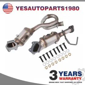 674307 Mnjws Both Left And Right Catalytic Converters For 2012-2018 Jeep Wrangler 3.6l Epa Us