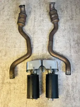 10832h Mopar 3 Aa 2366 Dodge Charger/challenger 6.4/6.2 Hemi Oem Catalytic Converters Chrome Tip