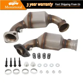 16119 Motortotal6 16118 For 2002 2003 Jeep Liberty 3.7l Catalytic Converters Front Driver Passenger Side