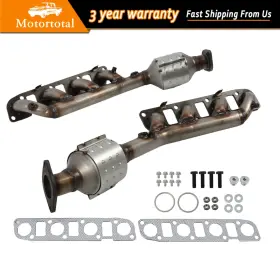 674089 Motortotal6 Left Right Epa Catalytic Converters For 2017-2021 Nissan Titan And Armada 5.6l V8