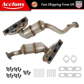 Afu19048f Munirater Catalytic Converter Front And Rear 2 Piece For Bmw 325i 330i 2001-2005 X3 04-06