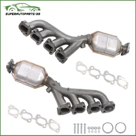 Sap166686p Munirater 2 Catalytic Converter Left And Right Side For Cadillac Srx 2004-2009 Sts 16622