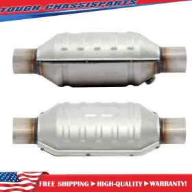 Tsp129240s Munirater 2pcs 2 Inch Inlet / Outlet Catalytic Converter For Ford Mustang Gt 4.6l 3.8l