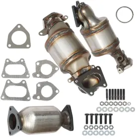 Ce2491452iec Muparkt Catalytic Converter Bank 1&2 Lh Rh Rear For Acura Mdx Base 3.5l/3.7l 2003-2009