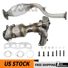 Ncaco00053 Naq Front Rear Catalytic Converter For Nissan Rogue 2008-2013 Select 2014-2015