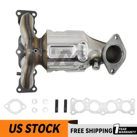 Ncaco00064 Naq Front Manifold Catalytic Converter For 2019 2020 Hyundai Santa Fe L4 2.4