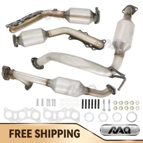 Naq Ncaco00127 4x Catalytic Converter For Toyota 4runner 2003 04-2009/fj Cruiser 07-09 4.0l Epa