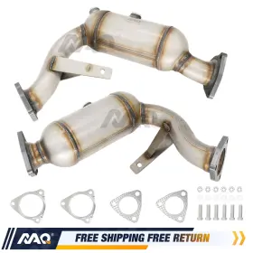 Ncaco00137 Naq Left And Right Catalytic Converter For 2014-2017 Audi Sq5 3.0l V6 2010-2017 S5