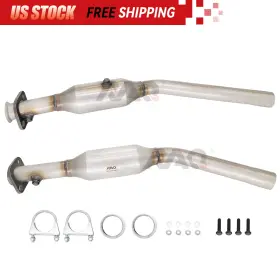 Ncaco00145 Naq Right And Left Side Catalytic Converter For 2015 2016 2017 Ford Mustang 3.7l