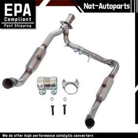 30511-30512 Nat Autoparts Left&right Catalytic Converter For 2005-2006 Lincoln Navigator 5.4l Epa