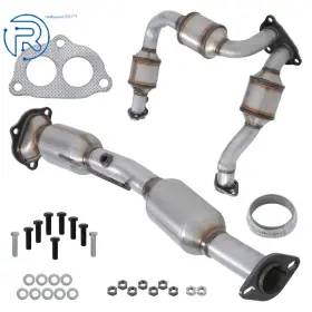 587433 Netuera Front And Rear Catalytic Converters For 2001-2003 Ford Ranger 3.0l Heavy Duty