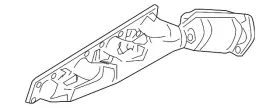 140e2-6jr0a Nissan Genuine Catalytic Converter With Integrated Exhaust Manifold