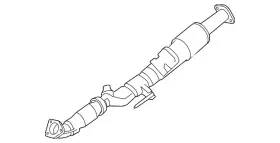 20010-3ta3a Nissan Genuine Front Pipe