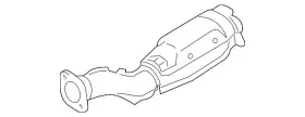 20010-3ym0b Nissan Genuine Front Pipe