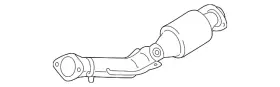 20010-3ym3a Nissan Genuine Catalytic Converter