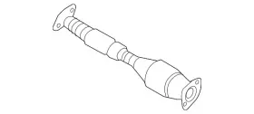 20010-9fw0a Nissan Genuine Front Pipe