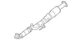 20010-ja80a Nissan Genuine Exhaust Intermediate Pipe
