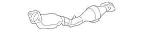 20010-zw81a Nissan Genuine Converter And Pipe