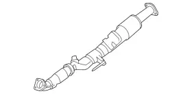 20010-zx10a Nissan Genuine Front Pipe