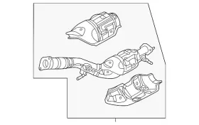 200a0-6rr4a Nissan Genuine Front Pipe