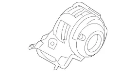208a2-6ck0c Nissan Genuine Catalytic Converter