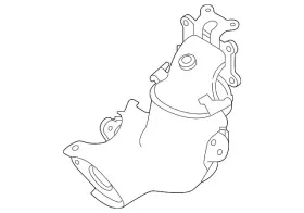 208a2-9hb0a Nissan Genuine Catalytic Converter